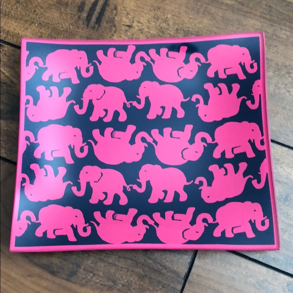 Lilly Pulitzer jewelry plate